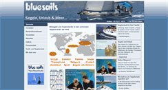 Desktop Screenshot of bluesails.de